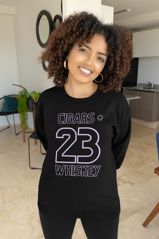 Cigars + Whiskey Tailgate Sweatshirt